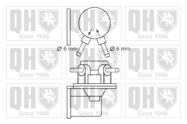 QUINTON HAZELL Топливный насос QFP50